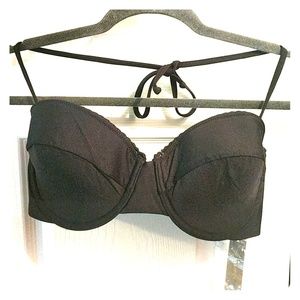 NWT J. Crew Scalloped Edge Bikini Top 34D